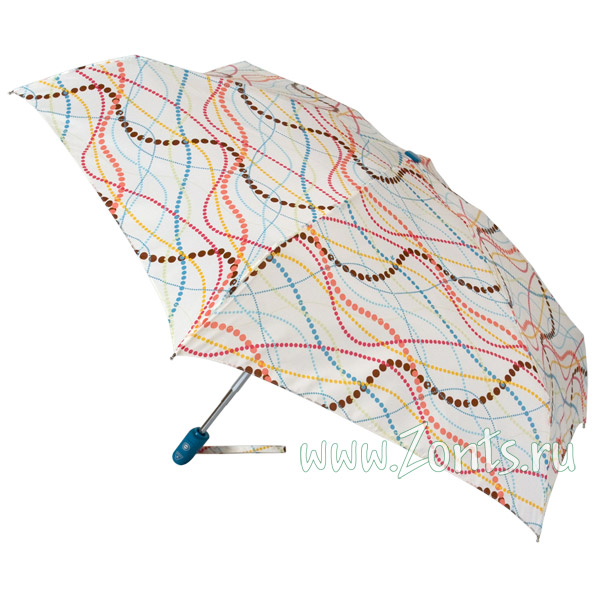 Красивый женский зонт Fulton L370-1255 African Beads