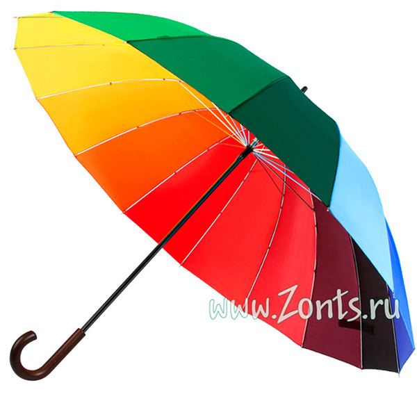 Зонт трость гольф мультиколор Happy Rain 74850