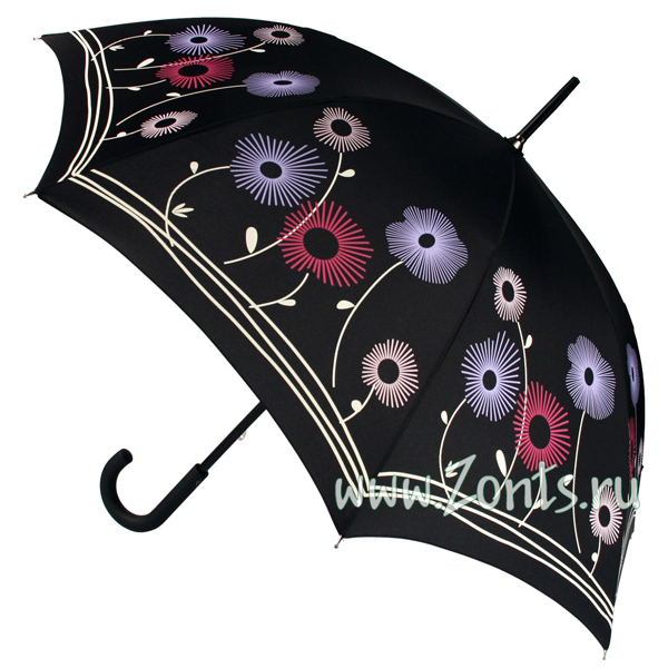 Женский зонт-трость Fulton L056-1926 Modern Floral