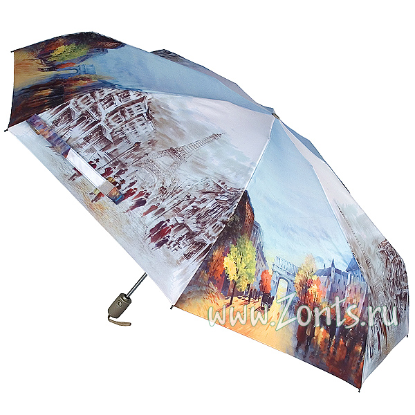 Зонтик женский складной Париж Zest 24985-38B