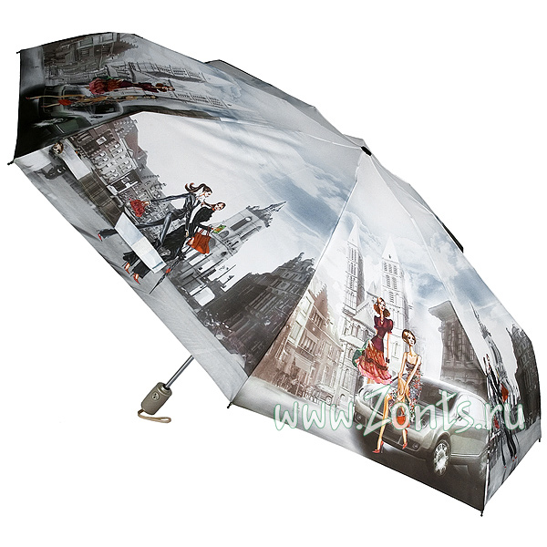 Зонт с модными девушками в Лондоне Zest 24985-137A