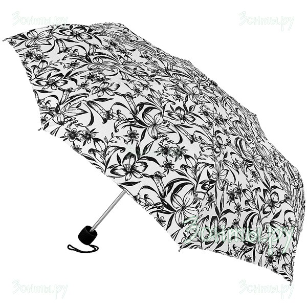 Женский зонтик Fulton L354-2298 Drawn Floral Minilite-2 с механической системой