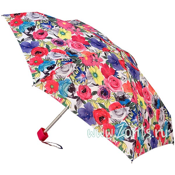 Зонтик женский Fulton L501-2292 Montage Floral Tiny-2 маленьких размеров