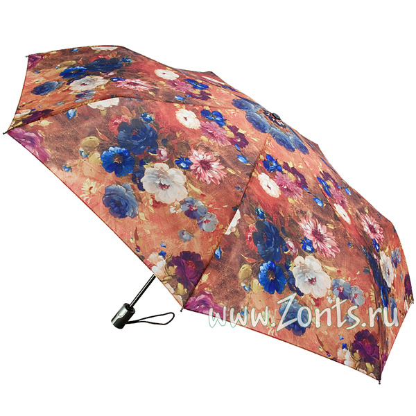 Женский зонтик с цветами Три слона 361-11