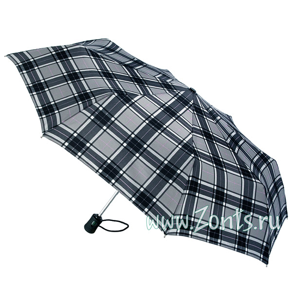Зонтик женский Fulton J346-2291 Grey check