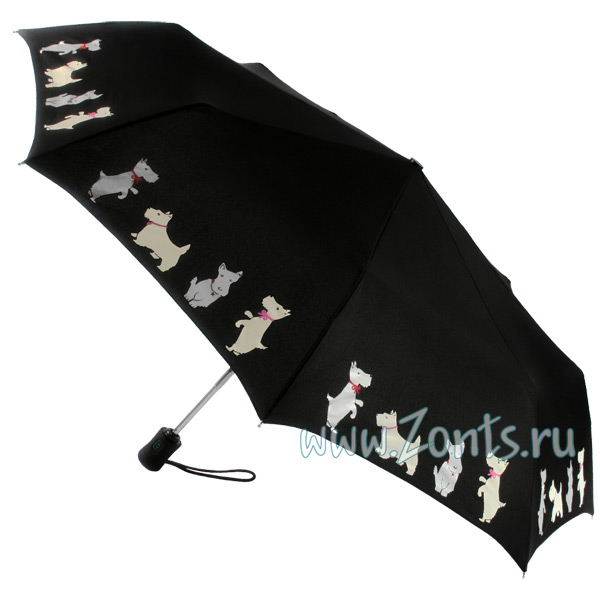 Женский зонт Fulton J346-1729 Scottys