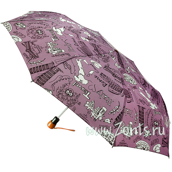Красивый женский зонт Airton 3635-66 в итальянском