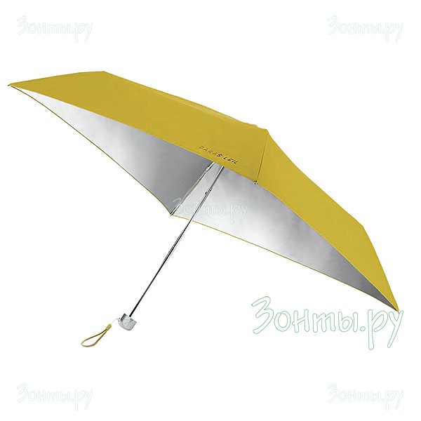 Летний зонт Fulton L752-011 Yellow Parasoleil с защитой от ультрафиолета UPF 50+