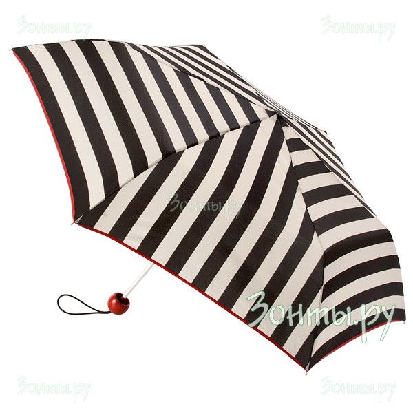 Зонтик дизайнерский Lulu Guinness L718-2343 LG Stripe