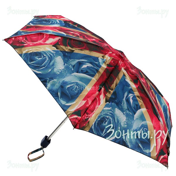 Компактный мини зонтик с розами Fulton L501-2431 Rose Jack Tiny-2
