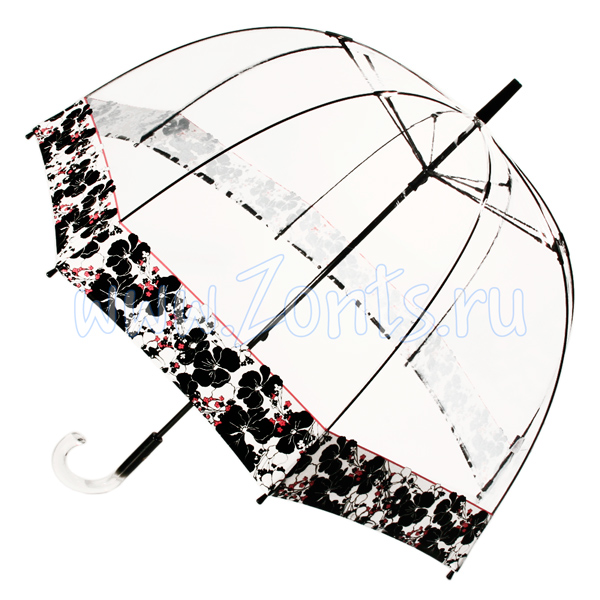 Прозрачный зонт трость Zest 51570-02