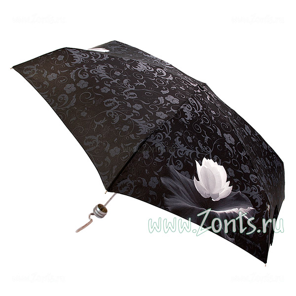 Зонт механический с рисунком лотоса Zest 253625-173