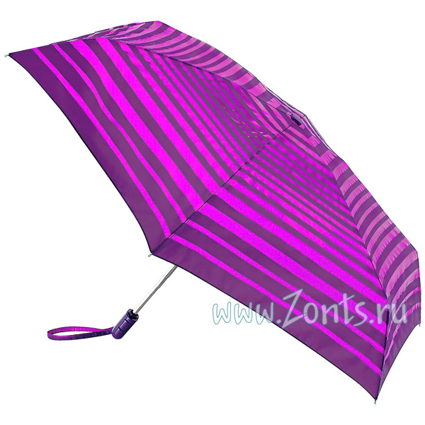 Женский зонтик Fulton L370-1806 Metallic Pink Stripe