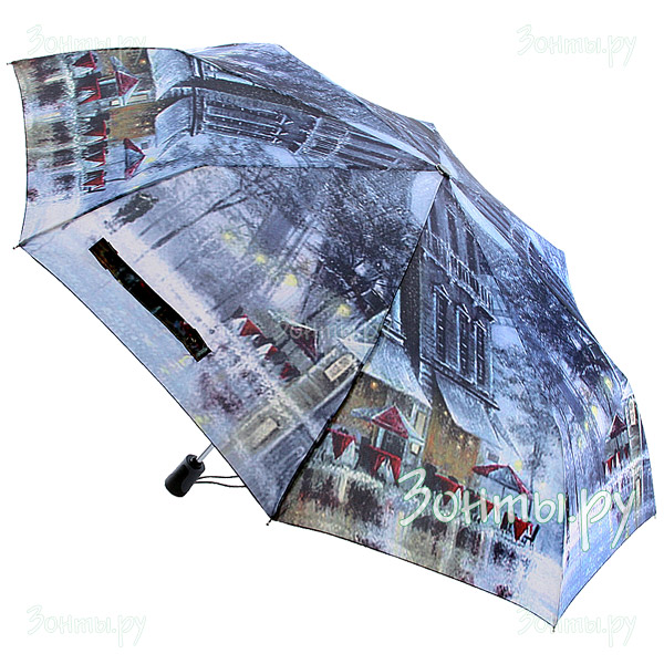 Женский автоматический зонтик с рисунком Ame Yoke OK58-04 Foto