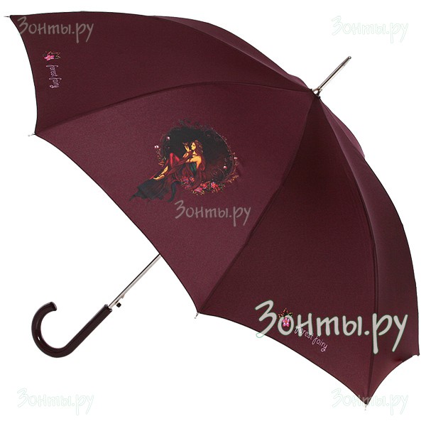 Фиолетовый зонт-трость с феей Airton 1622-29
