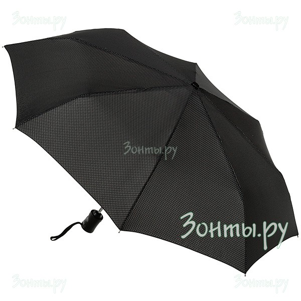 Черный зонт автомат Fulton G831-2642 CrossPrint