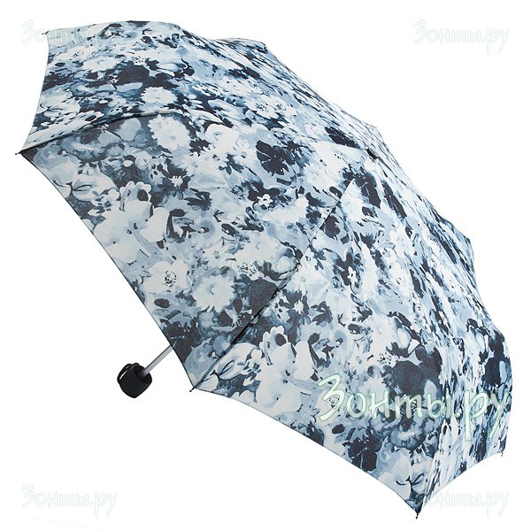 Легкий женский зонтик Fulton L354-2620 Floral Blue Minilite-2
