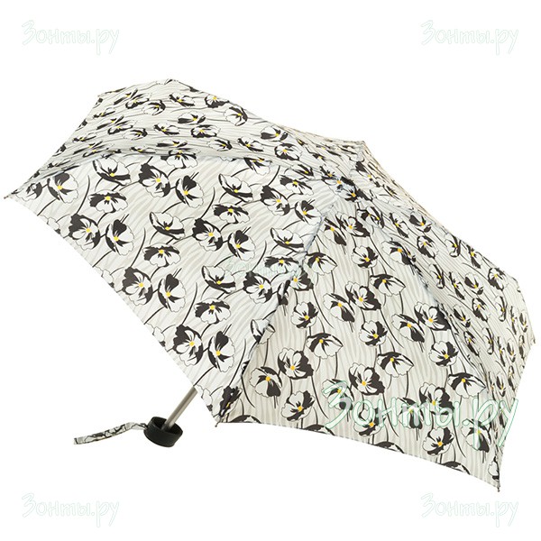 Женский зонтик Fulton L501-2615 Floral Tiny-2 плоской формы