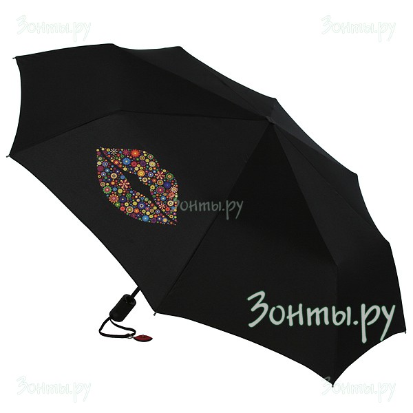 Женский легкий зонт Doppler 744765 K черный