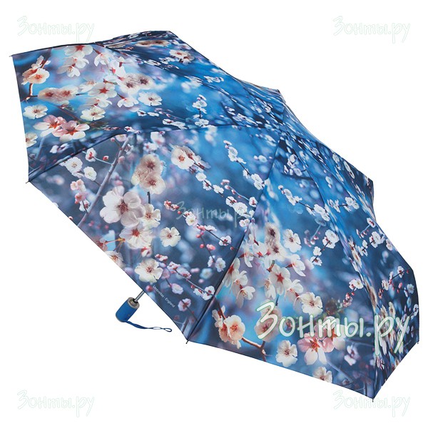 Женский зонт Zest 24985-303 с яблоневыми цветами