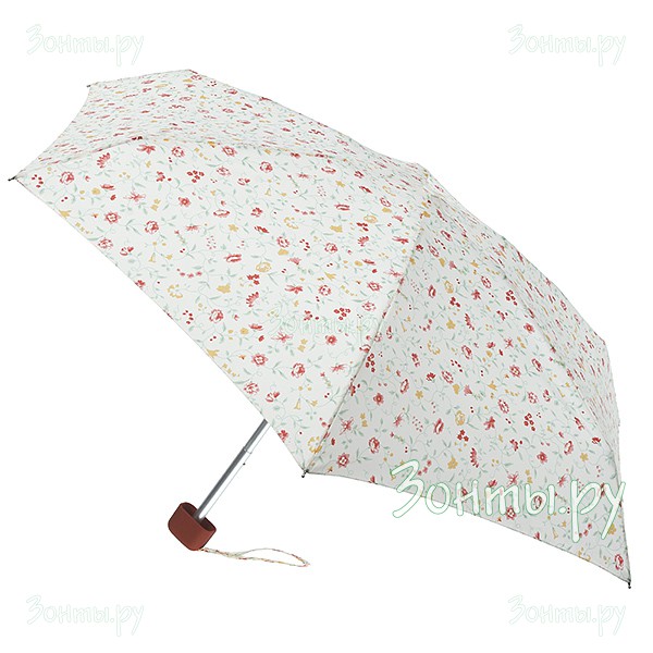 Плоский мини зонт Fulton L501-2749 Country Garden