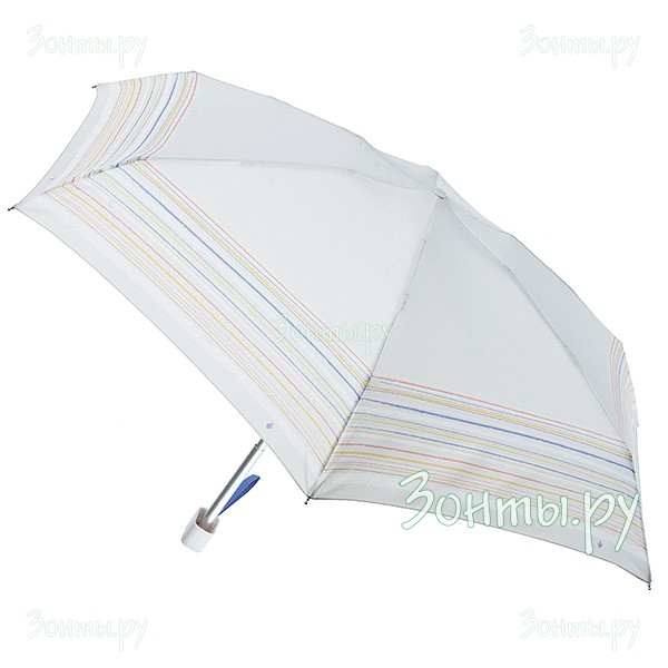 Маленький плоский зонтик Fulton L501-2751 Brush Stripe