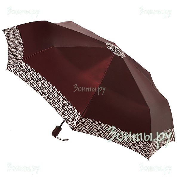 Женский бордовый зонт Doppler 74660 FGD-01 из сатина