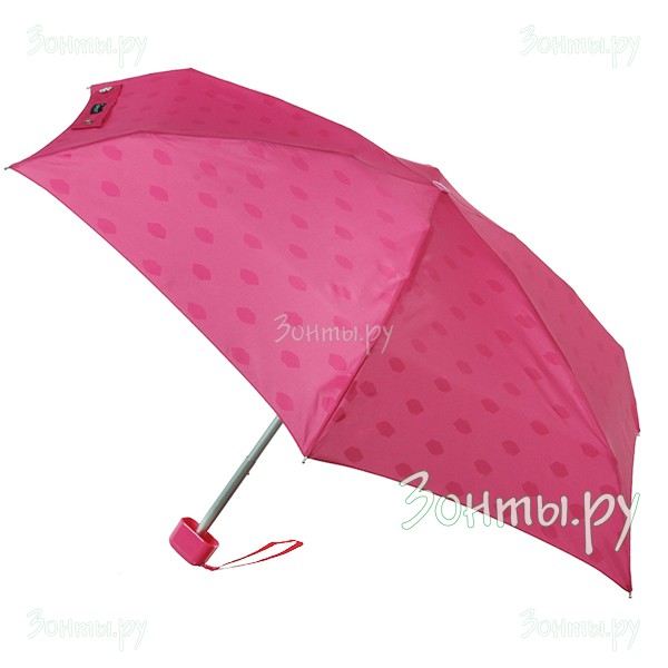 Маленький дизайнерский зонтик Lulu Guinness L717-2781 Lips Print