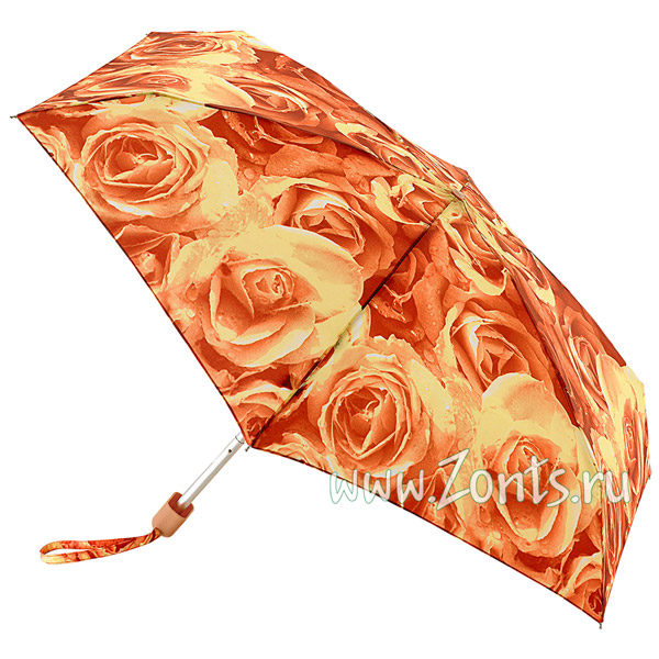 Зонтик женский Fulton L501-1788 Photo Rose Yellow