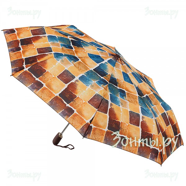 Плоский легкий зонтик для женщин Zest 23815-377
