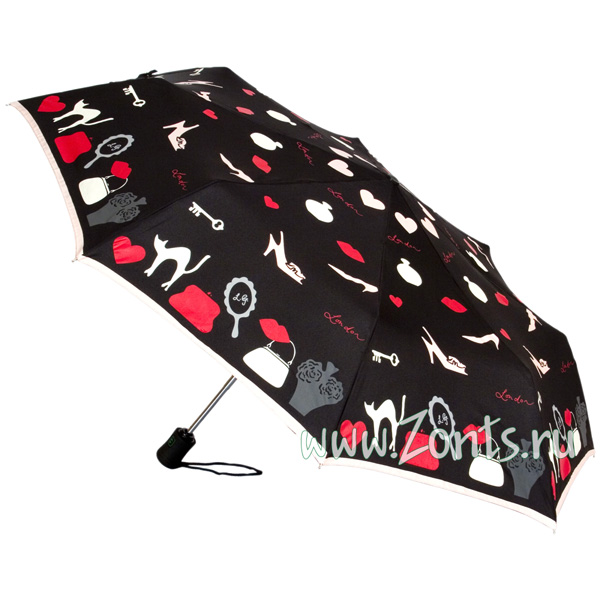 Женский дизайнерский зонтик Lulu Guinness J740-1931 Icons Scatter