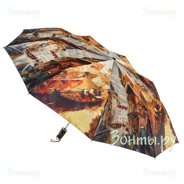 Зонт женский из блестящего сатина Zest 23944-335