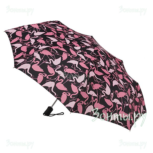 Женский зонт полный автомат Fulton R346-2867 Flamingo