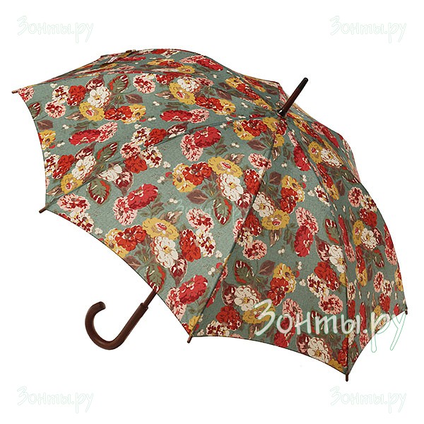 Женский зонт дизайнера Cath Kidston L541-2847 Autumn Bloom Teal