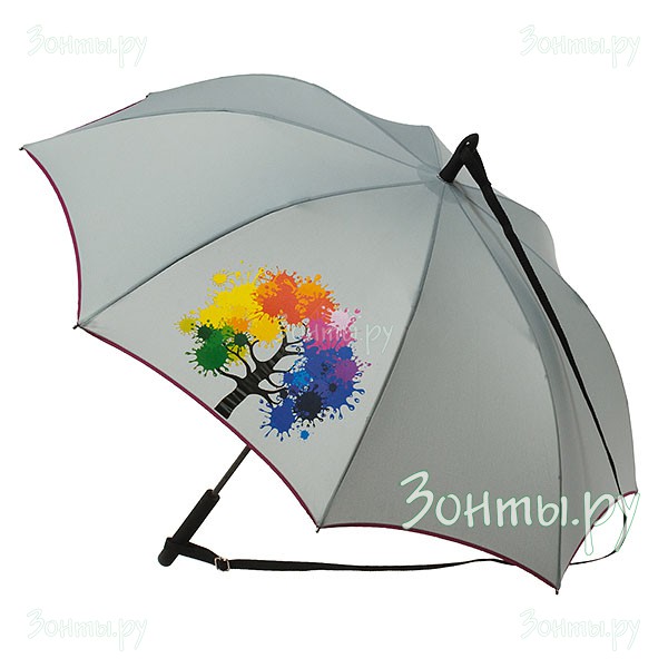 Зонт-трость Nex 31611-18 с наплечным ремнем