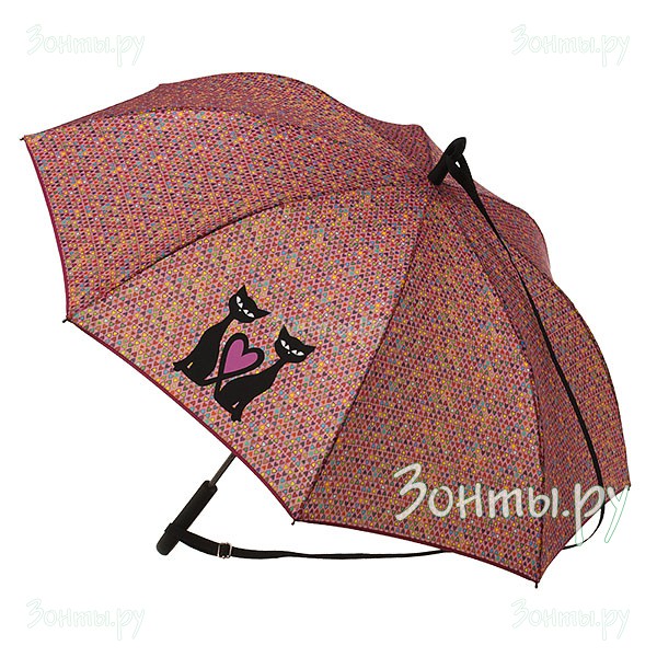 Зонт-трость Nex 31611-28 с наплечным ремнем