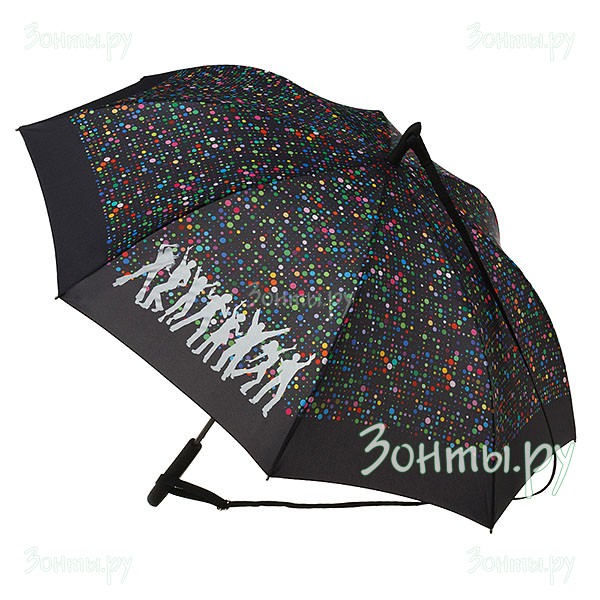 Зонт трость Nex 31611-23 с наплечным ремнем
