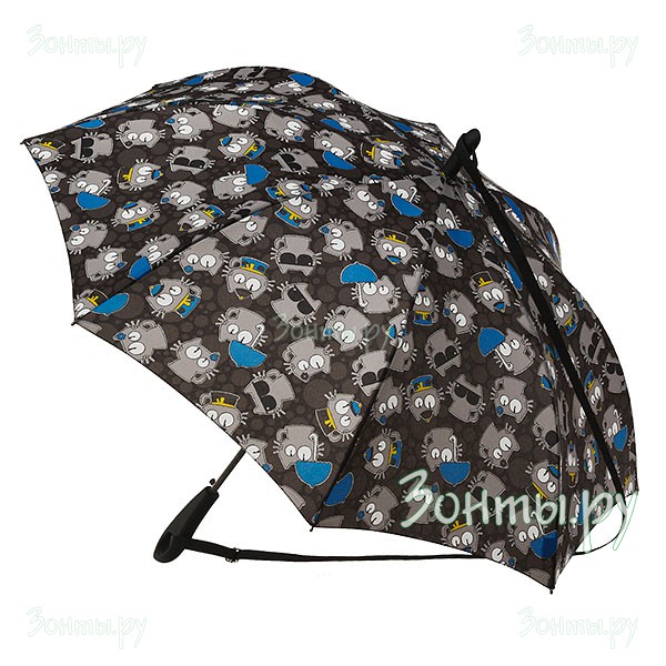 Зонт-трость Nex 31611-17 с ремнем на плечо