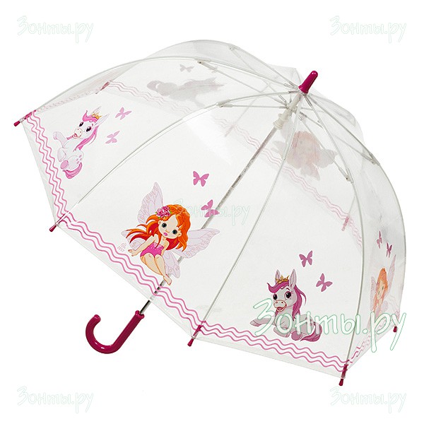 Зонт-трость детский Zest 51510-28 с рисунком