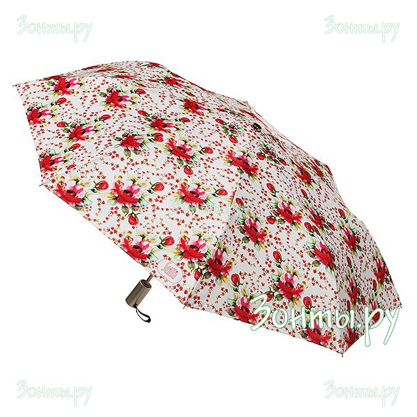 Зонт легкий с цветочным узором Stilla 690/1 mini