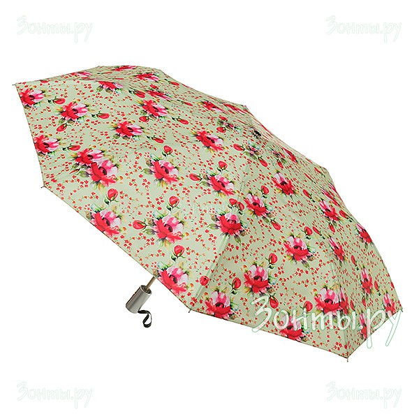 Зонт легкий Stilla 690/4 mini с цветочным рисунком