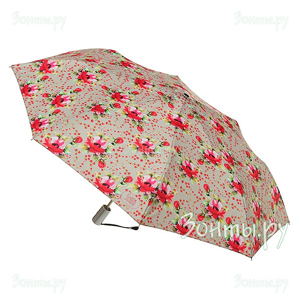 Зонтик легкий Stilla 690/8 mini с цветочным принтом