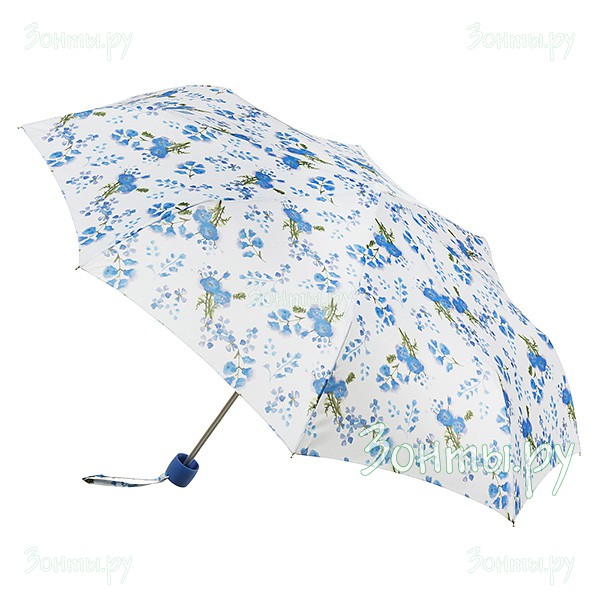 Легкий женский зонт Fulton L354-2938 Poppy Bloom Minilite-2 механика