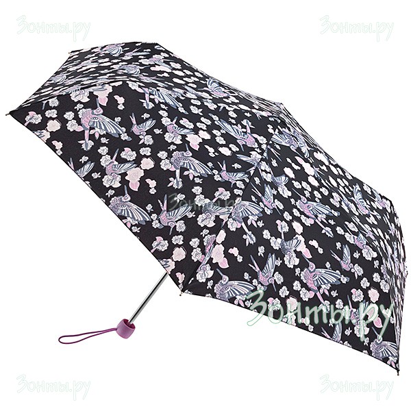 Легкий маленький зонт Fulton L553-3030 Hummingbird