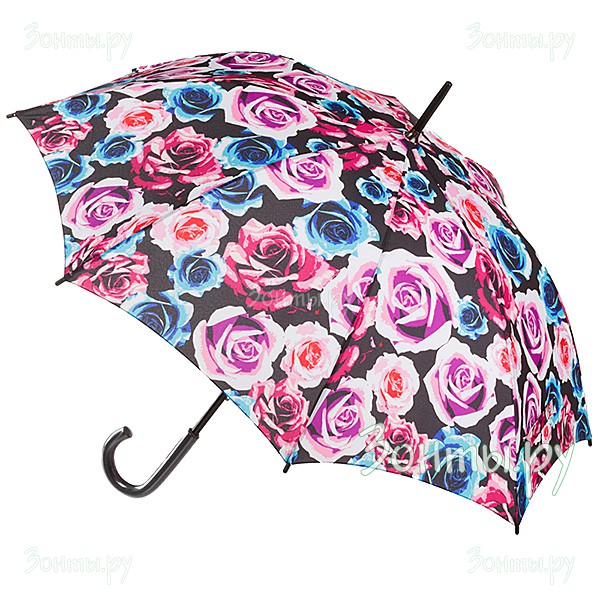 Женский зонт-трость Fulton L056-3040 Pop Rose