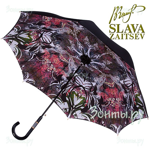 Двухсторонний женский зонт-трость Слава Зайцев SZ-057 Double