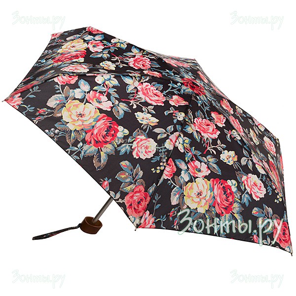 Дизайнерский женский зонт Cath Kidston L521-3069 Garden Rose Charcoal