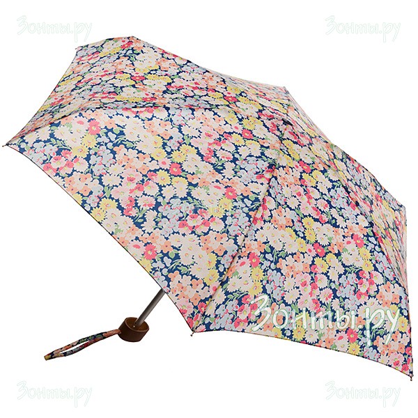 Плоский женский зонт от дизайнера Cath Kidston L521-3132 Daisy Bed