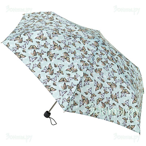 Легкий зонт для женщин Fulton L553-3156 Pretty Butterfly