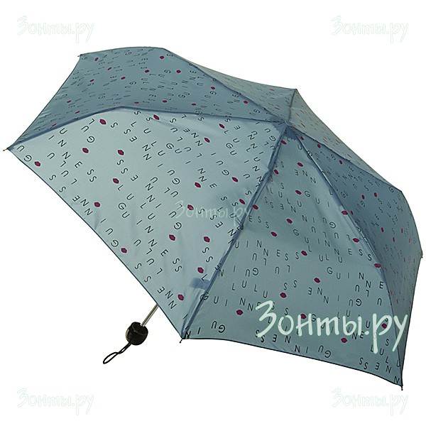 Зонт дизайнерский Lulu Guinness L718-3179 Lulu Letters Mist Blue